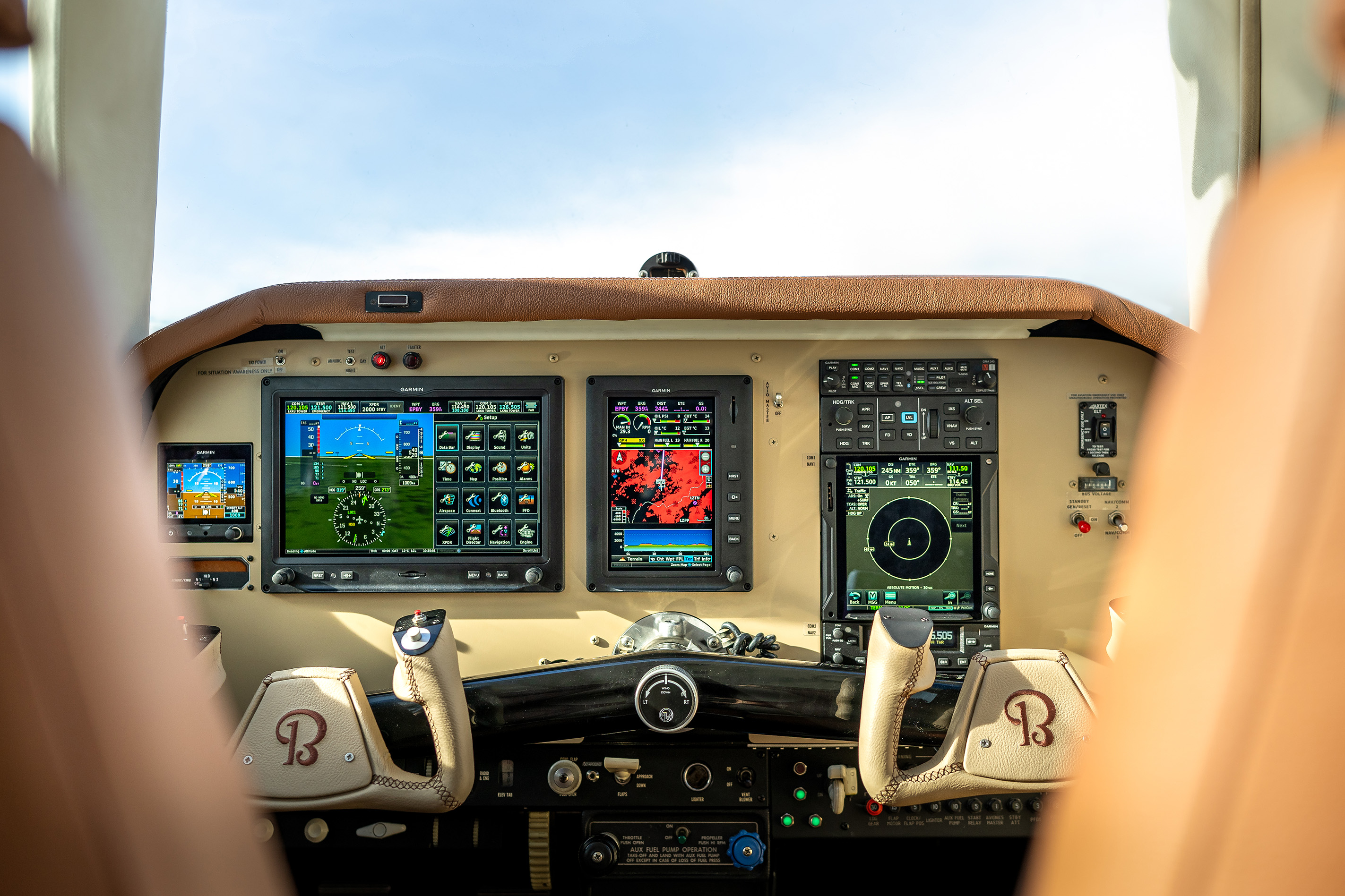Glass cockpit avionics upgrade
